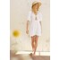 H&M Bawełniana sukienka 0972824002 Biały