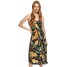Top Secret Sukienka midi na ramiączkach w roślinny nadruk DSU0123