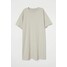 H&M Sukienka typu T-shirt 0826164016 Jasnobeżowy