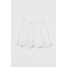 H&M Krótka spódnica z bawełny 0851317001 Biały