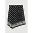 H&M Kopertowa spódnica z wiskozy 0771667001 Czarny/Biały wzór