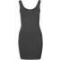 Zalando Essentials Sukienka z dżerseju dark grey melange ZA821C000-C00