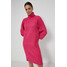 Medicine Sukienka z domieszką wełny różowa RW21-SUD900_42X