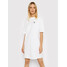 adidas Sukienka codzienna Tee HC2034 Biały Regular Fit