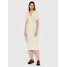 Remain Sukienka dzianinowa Joy Knit RM1021 Beżowy Slim Fit