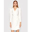 TWINSET Sukienka codzienna 221TP2372 Biały Regular Fit