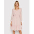 Rinascimento Sukienka koktajlowa CFC0104675003 Różowy Regular Fit