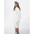 Sprandi Sukienka dzianinowa SP22-SUD001 Biały Relaxed Fit