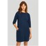 Greenpoint Sukienka z dżerseju navy blue melange G0Y21C02H-K11