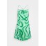 ONLY Petite ONLDAYA STRAP PRINT DRESS Sukienka koktajlowa marine green OP421C0DT-M11