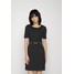 Calvin Klein MILANO DRESS Sukienka z dżerseju black 6CA21C04Z-Q11