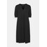 Repeat DRESS Sukienka dzianinowa black R0021C00G-Q11
