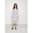Missguided Petite RIBBED BUTTON FRONT DRESS Sukienka dzianinowa grey M0V21C0KH-C11