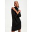 Trendyol Sukienka z dżerseju black TRU21C0SE-Q11