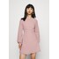 Missguided Petite BOW TIE BACK DRESS Sukienka letnia blush M0V21C0LT-B11