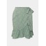 ONLY Petite ONLOLIVIA SKIRT Spódnica z zakładką chinois green OP421B03Q-M11