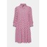 YAS YASGEOLA SHIRT DRESS Sukienka letnia silver/pink Y0121C1WT-T11