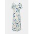 Vero Moda Tall VMJASMINE CALF DRESS Sukienka letnia birch/jasmine VEB21C09A-A11