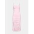 Hollister Co. BARE SLIT MIDI DRESS Sukienka letnia roseate spoonbill H0421C04R-J11