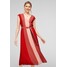 s.Oliver BLACK LABEL Sukienka letnia red colourblock SOA21C0HD-G11