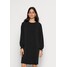 Selected Femme SLFTENNYLS O NECK DRESS Sukienka letnia black SE521C13L-Q11