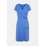 Lauren Ralph Lauren JERSEY SHORT-SLEEVE DRESS Sukienka letnia pampelonne blue L4221C1BV-K11