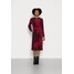 Tommy Hilfiger ICON PATCHWORK MIDI DRESS Sukienka letnia red TO121C0KB-G11