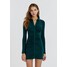 PULL&BEAR Sukienka koszulowa mottled dark green PUC21C0S8-M11