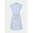 Tommy Hilfiger OXFORD KNEE DRESS Sukienka letnia breezy blue TO121C0GL-K11