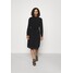 Object Tall OBJMILA BAY SHIRT DRESS TALL Sukienka letnia black OB721C022-Q11