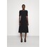 Lauren Ralph Lauren MUNZIE ELBOW SLEEVE CASUAL DRESS Sukienka z dżerseju black L4221C197-Q11