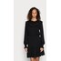 edc by Esprit FRILL DRESS Sukienka letnia black ED121C0WK-Q12