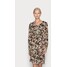 More & More DRESS SHORT Sukienka letnia autumn forest multi M5821C0N2-N11