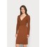 Esprit Collection DRESSES FLAT Sukienka dzianinowa toffee ES421C1H4-O11