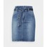 Vero Moda VMELLI SHORT PAPERBAG SKIRT Spódnica jeansowa medium blue denim VE121B0V6-K11
