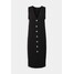 Vero Moda Petite VMHIRAAGGI CALF DRESS Sukienka dzianinowa black VM021C0CR-Q11