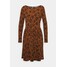 TOM TAILOR DENIM DRESS Sukienka z dżerseju brown TO721C0CS-T11