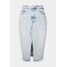 Calvin Klein Jeans MIDI SKIRT Spódnica ołówkowa denim light C1821B053-K11