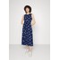 Lauren Ralph Lauren FLORAL SLEEVELESS JERSEY DRESS Sukienka letnia blue/cream/navy L4221C1E6-K11