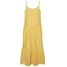 Vero Moda VMHALO SINGLET Sukienka letnia banana cream VE121C26P-E11