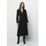 Massimo Dutti MIT HEMDKRAGEN Sukienka letnia black M3I21C0JH-Q11
