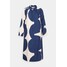Marimekko ILOLLE JOKERI DRESS Sukienka letnia dark blue/sand M4K21C04S-K11