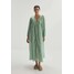OYSHO Długa sukienka green OY121C08Z-M11