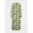 Mos Mosh LUNI FLORI DRESS Sukienka koszulowa forest green MX921C022-M11