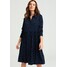 Greenpoint Sukienka koszulowa dark blue G0Y21C069-K11
