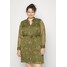Vero Moda Curve VMCHIFFA SHIRT DRESS Sukienka koszulowa dark olive VEE21C0AS-M11