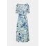 Lauren Ralph Lauren MUNZIE ELBOW SLEEVE CASUAL DRESS Sukienka z dżerseju blue multi L4221C18N-K11