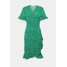 ONLY ONLOLIVIA WRAP DRESS Sukienka letnia verdant green ON321C1RR-M12