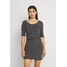 Ragwear TANYA CHEVRON Sukienka z dżerseju dark grey R5921C0AS-Q11