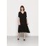 Selected Femme SLFSINA MIDI DRESS Sukienka letnia black SE521C10M-Q11